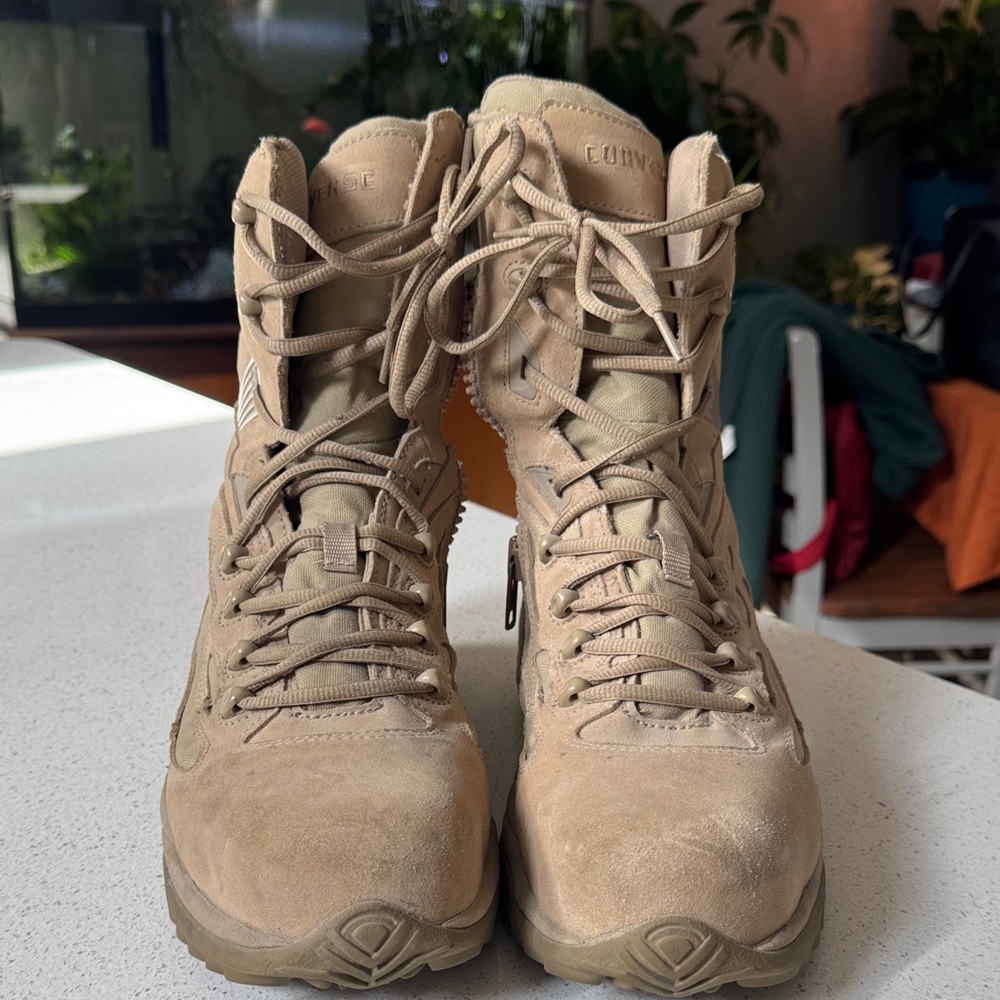 Converse Men's Beige Tactical Boots NEW